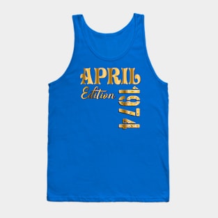 50th Birthday April Aries Tank Top